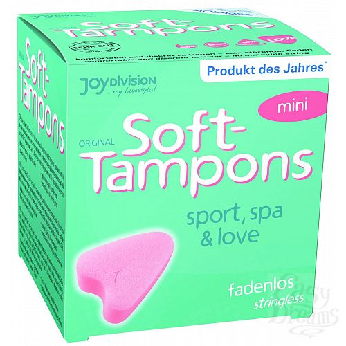  1:    JoyDivision Soft-Tampons Mini - 3 .