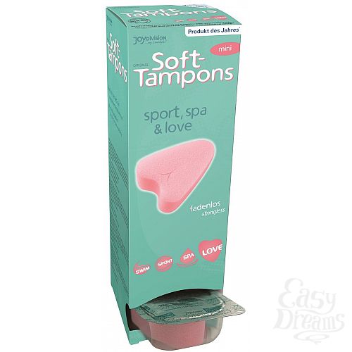  1:    JoyDivision Soft-Tampons Mini - 10 .