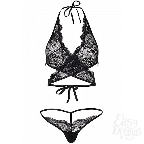  3    LACE WRAP AROUND TOP   STRING:   