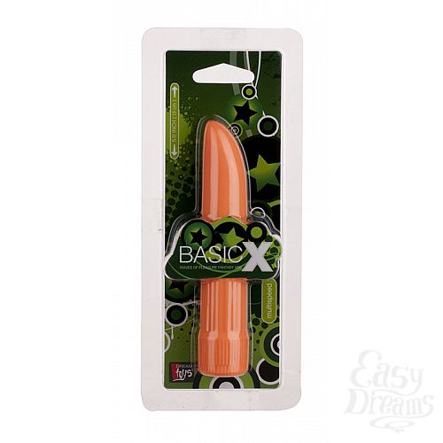  2     BASICX MULTISPEED VIBRATOR ORANGE 5INCH - 13 .