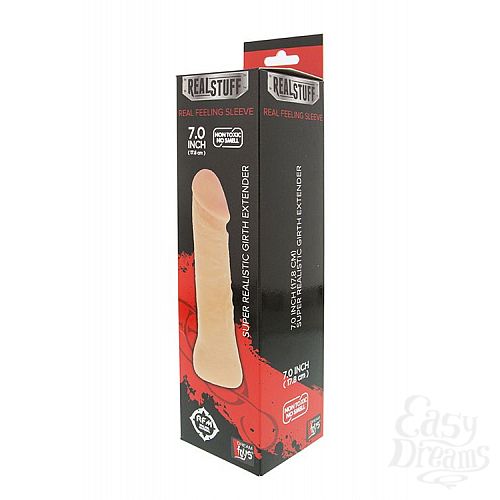  2    REALSTUFF GIRTH EXTENDER SLEEVE - 17,8 .