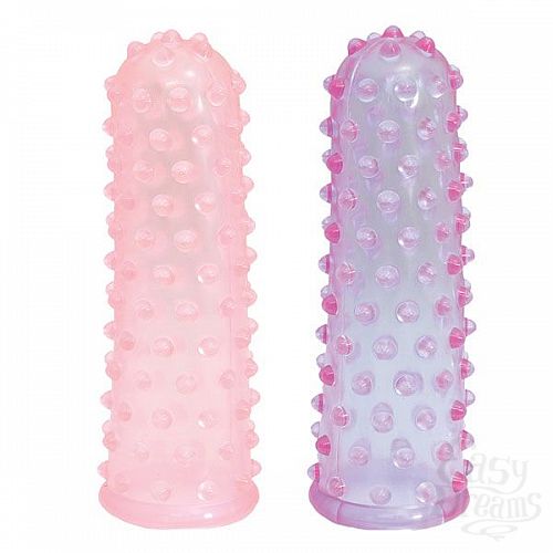  1:    2     FINGER SLEEVES PURPLE/PINK