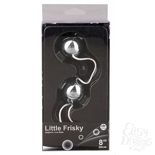  2     LITTLE FRISKY LOVE BALLS SILVER