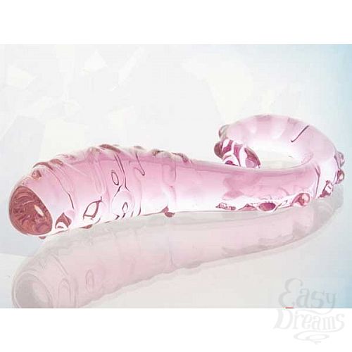 Фотография 1:  Розовый анальный стимулятор с шишечками по всей длине и закрученной ручкой - 15,5 см. Фотография 1:  Розовый анальный стимулятор с шишечками по всей длине и закрученной ручкой - 15,5 см.