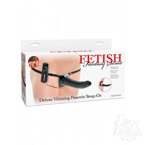  4    Deluxe Vibrating Penetrix Strap-On