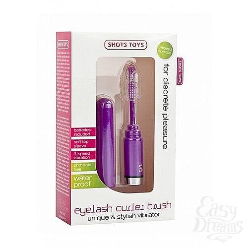  2    Eyelash Curler Brush Purple SH-SHT026PUR