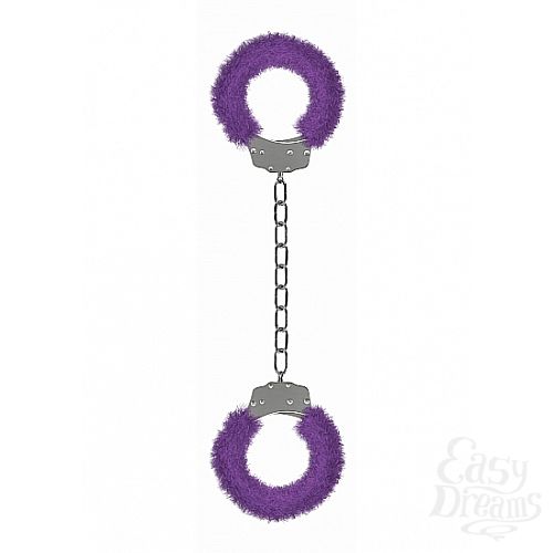  1:   Beginner s Legcuffs Furry Purple SH-OU007PUR