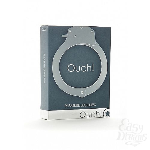  2   Pleasure Legcuffs Metal SH-OU008MET