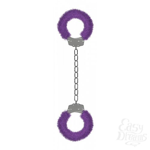  1:    Beginner s Legcuffs Furry Purple