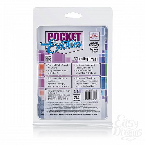  5     Pocket Exotics Vibrating Egg