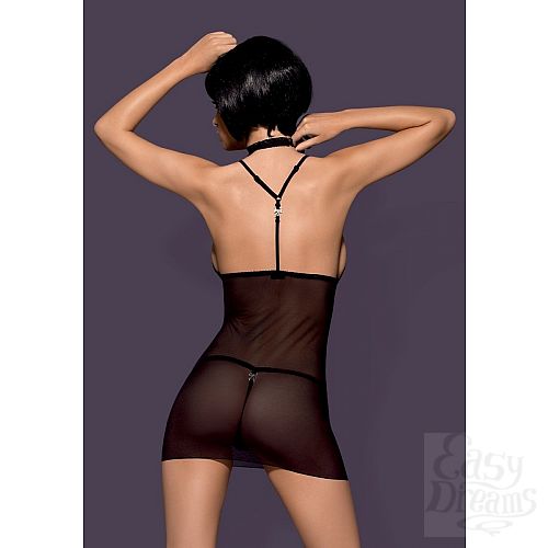 Фотография 2:  Прозрачная сорочка Cocardina с бантиком на лифе Фотография 2  Прозрачная сорочка Cocardina с бантиком на лифе