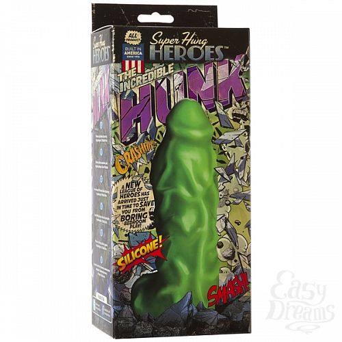  2   Super Hung Heroes The Incredible Hunk Green, 25 ., 