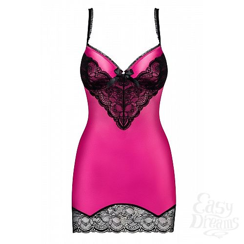 Фотография 3:  Сорочка с черным кружевом Roseberry  Фотография 3  Сорочка с черным кружевом Roseberry