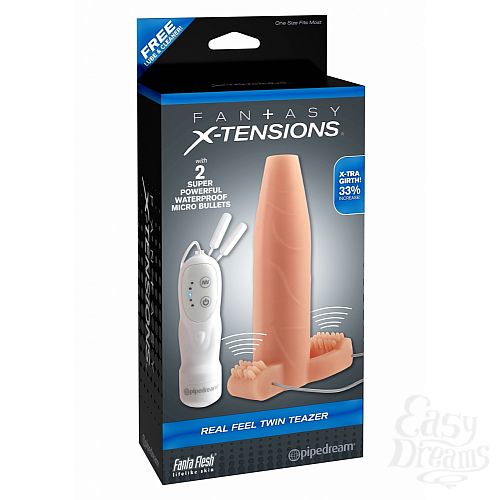  2    X-tensions Real Feel Twin Teazer 
