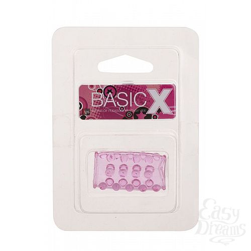 ���������� 2  ������� ������� �� ����� � ��������� BASICX TPR SLEEVE PINK