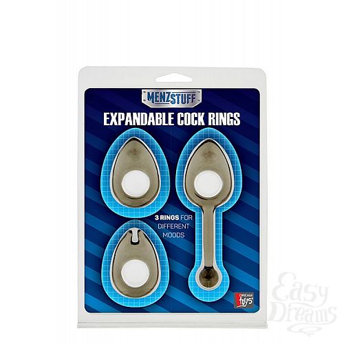  2    3    MENZSTUFF EXPANDABLE COCKRING SET