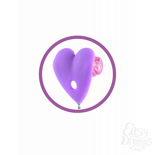 1:     Fetish Fantasy Vibrating Heart Pasties - PipeDream 