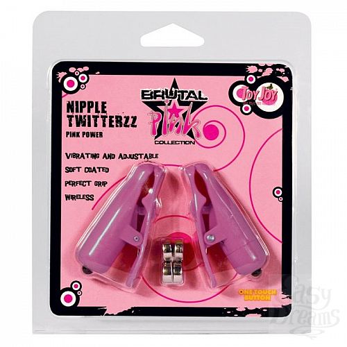  2       Nipple Twitterz Vibrating Nipple Clips 