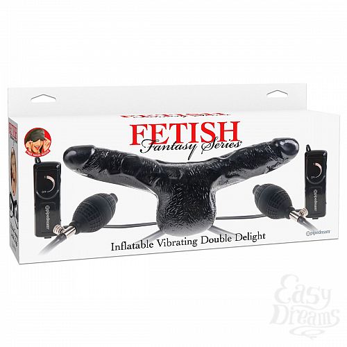  3      Inflatable Vibrating Double Delight  - 35,5 .