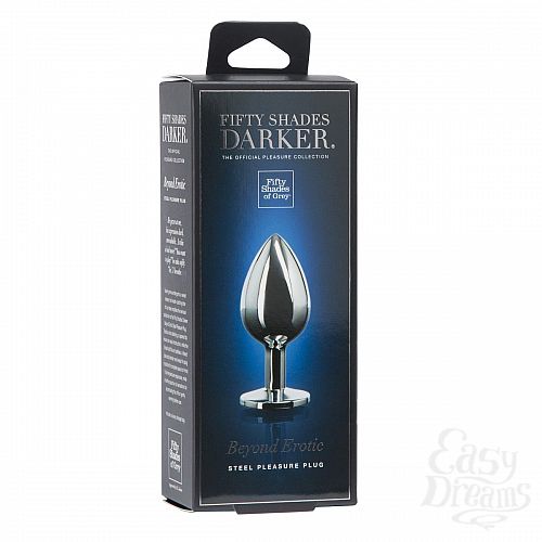  4     DARKER BEYOND EROTIC STEEL BUTT PLUG - 8,9 .
