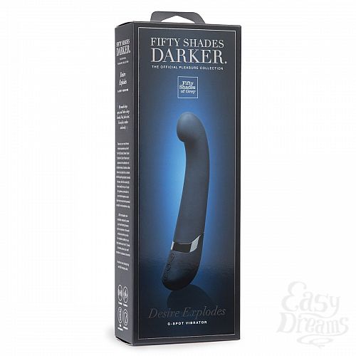  4    G- DARKER DESIRE EXPLODES G-SPOT VIBRATOR - 25,4 .