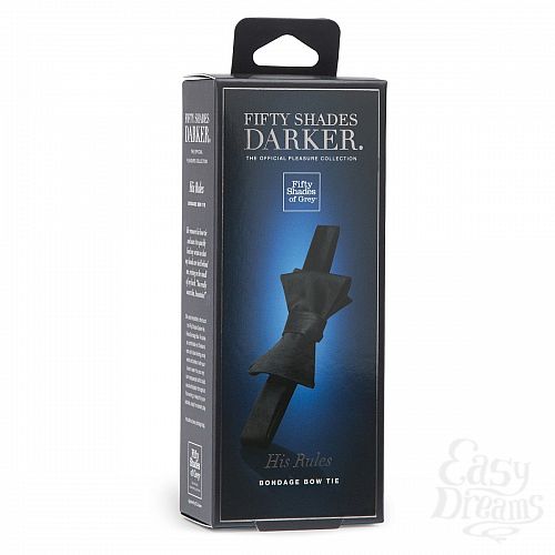  4    DARKER HIS RULES BONDAGE BOW TIE