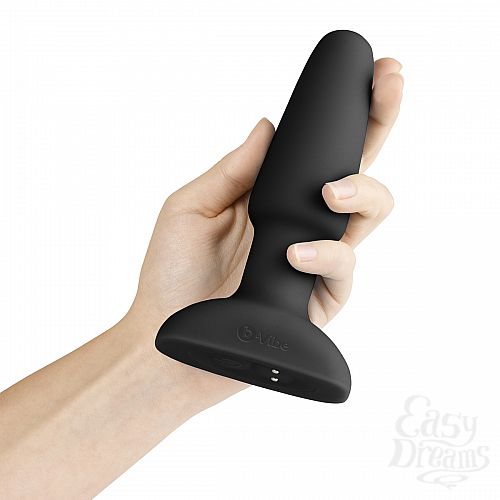 ���������� 4  �������� �������-������ � ������� �������� B-Vibe Rimming Plug BLACK