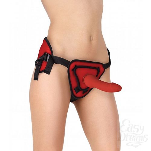  1:    Deluxe Silicone Strap On 8 Inch - 20,5 .