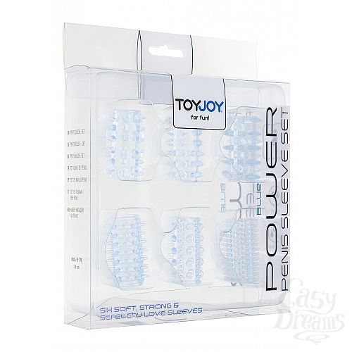  2      Power Penis Sleeve Set - Toy Joy , 