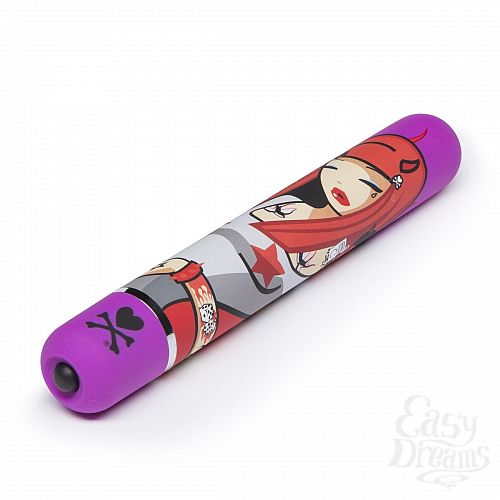  2      CLASSIC VIBRATOR PURPLE DEVIL WOMAN - 18,4 .