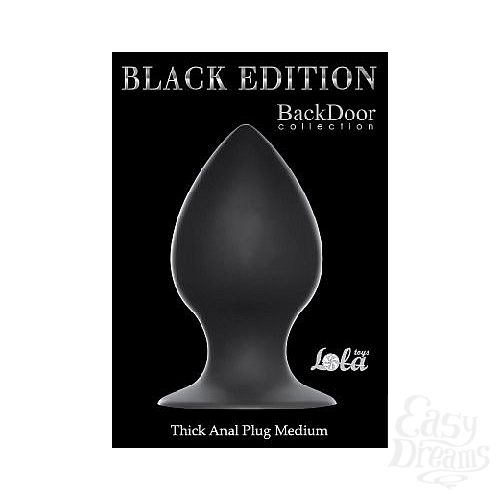  2  ׸   Thick Anal Plug Medium - 9,5 .