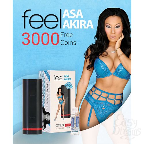  5    Onyx Teledildonic masturbator Asa Akira - KIIROO, 