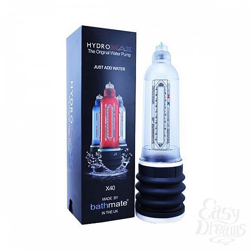  2  - Bathmate - Hydromax x40 Crystal Clear 
