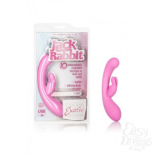  1:    Rechargeable G Jack Rabbit-PINK