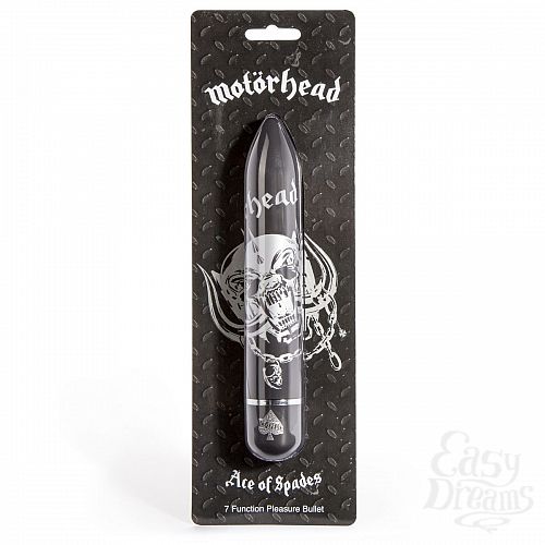  4  ׸    Motorhead Ace of Spades 7 Function Power Vibrator - 18 .