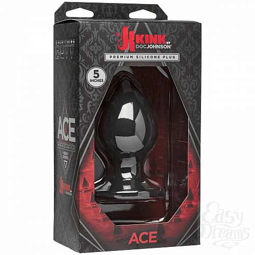 ���������� 2  �������� ������ �� �������� Kink Ace Silicone Plug 5  - 12,7 ��.