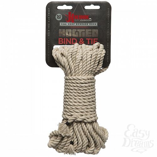  2     Kink Bind   Tie Hemp Bondage Rope 50 Ft - 15 .