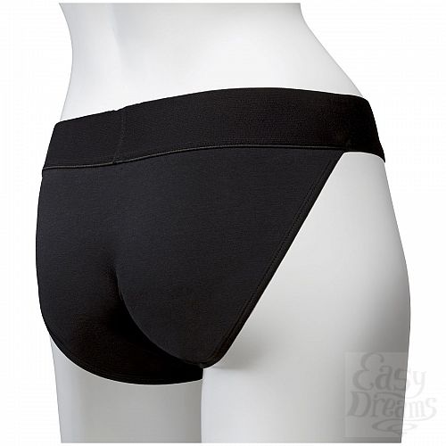  2     Vac-U-Lock Panty Harness with Plug Full Back - L/XL