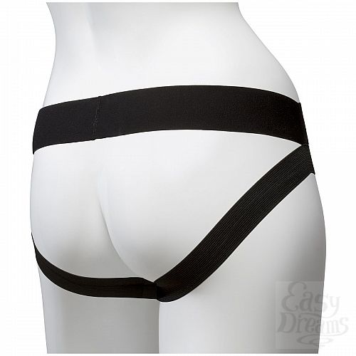  2     Vac-U-Lock Panty Harness with Plug Dual Strap - L/XL