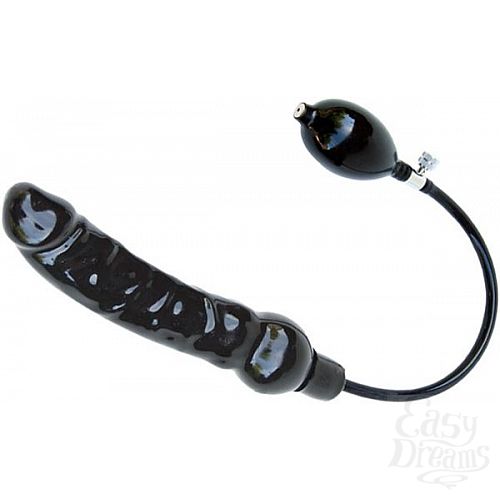  1:    Inflatable Solid Dildo Large - 23 .