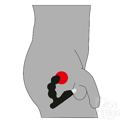  3      Rebel Bead-shaped Prostate Stimulator
