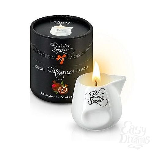  1:       Bougie de Massage Gourmande Grenadine - 80 .