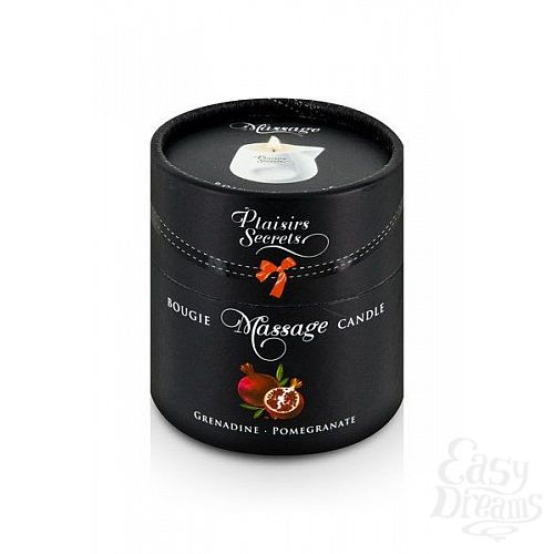  2       Bougie de Massage Gourmande Grenadine - 80 .