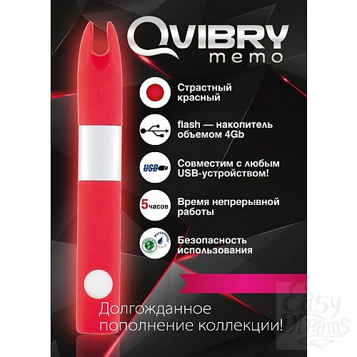  3    Qvibry Mini Vibe Memo, 12 ., 