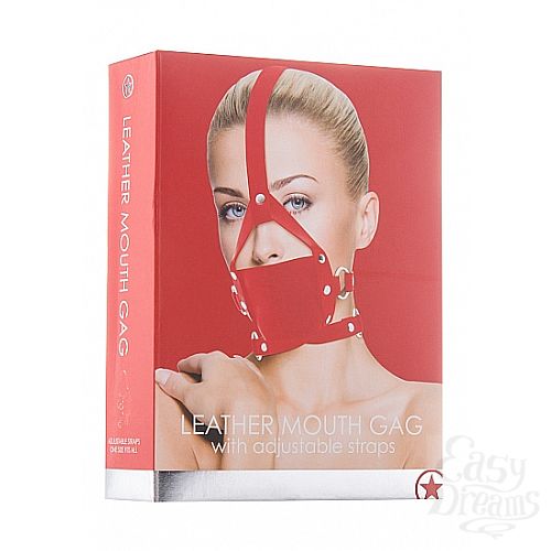  2   Leather Mouth Red OUCH!  SH-OU148RED