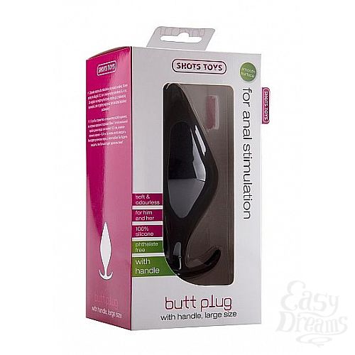 ���������� 3  ׸���� �������� ������ Butt Plug with Handle Large - 13,1 ��. 