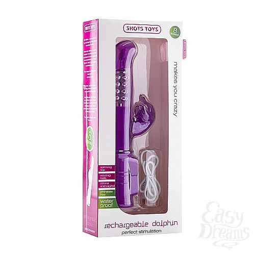  2   Rechargeable Dolphin Purple SH-SHT323PUR