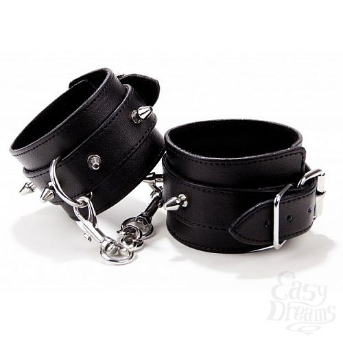  1:  ׸     Spiked Leather Handcuffs