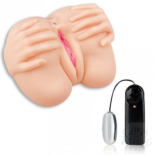  1:     Vibrating Spread From Behind Pussy   Ass