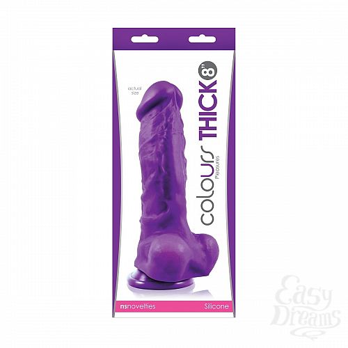  2    Pleasures Thick 8 Dildo - 23,8 .